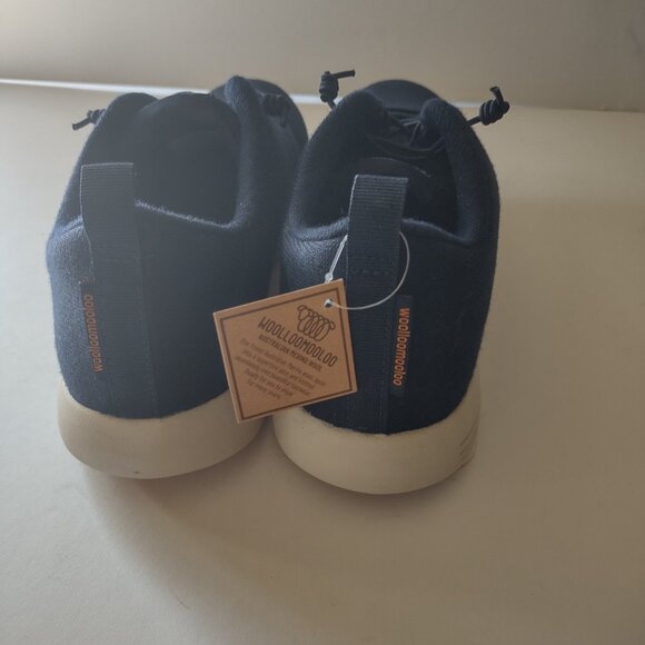 Cheviot Merino Wool Sneaker, Navy, Size EU41/US10 - 11, NWT - Picture 6 of 8